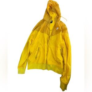 Nike Vibrant Yellow Mesh Jacket